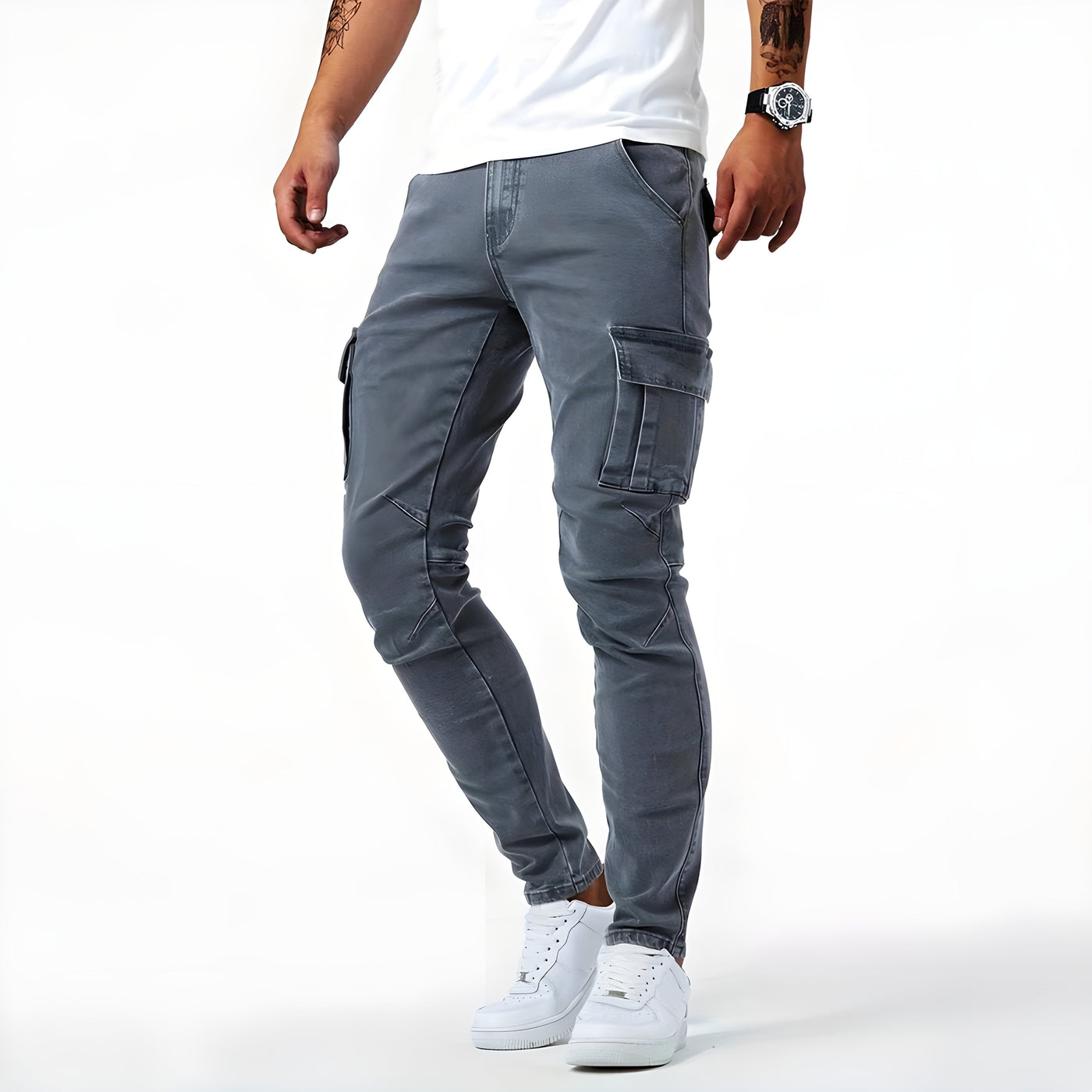 Samuel™ | Elastische Cargo-Jeans