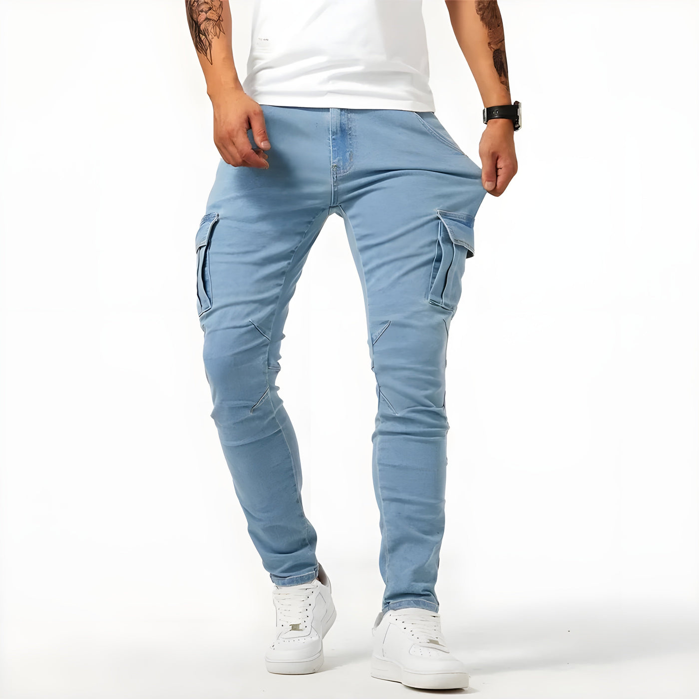 Samuel™ | Elastische Cargo-Jeans