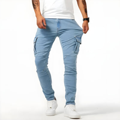 Samuel™ | Elastische Cargo-Jeans