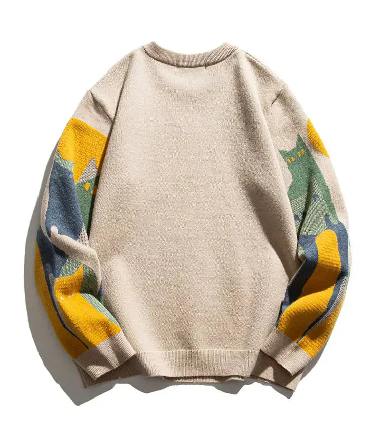 Sam | Unisex Katzen-Pullover